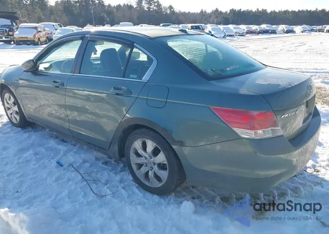 2008 Honda Accord 2.4 Ex-L из США, поврежденный, VIN 1HGCP26878A086593